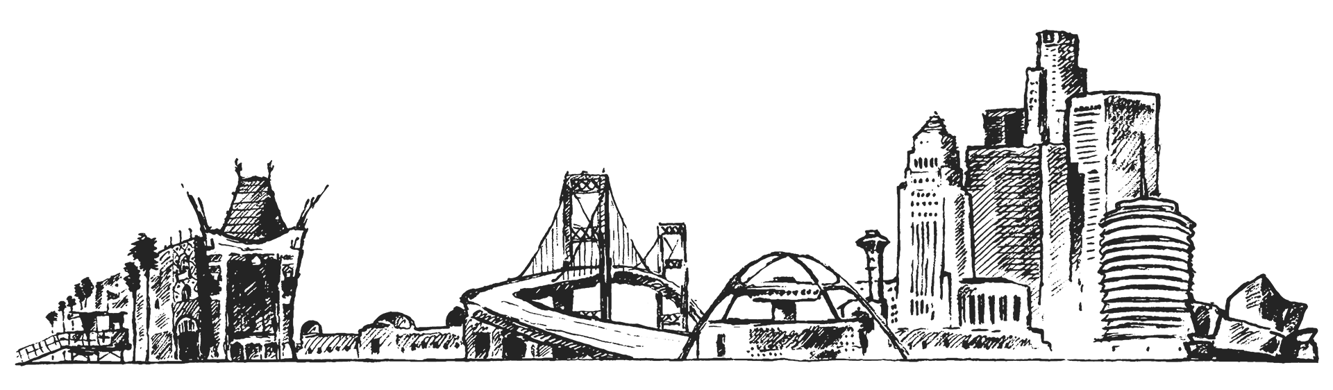 Los Angeles Skyline (licensed stock)